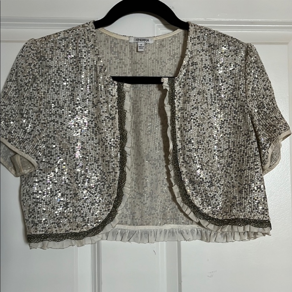 Sequined top🔘